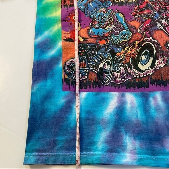Lolapalozza Festival Tie Dye Band Tee Shirt Size Small - Picture 6 of 10